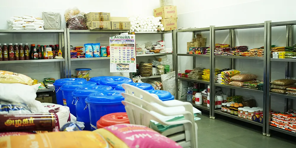 Groceries for Food Preparation in Hospital